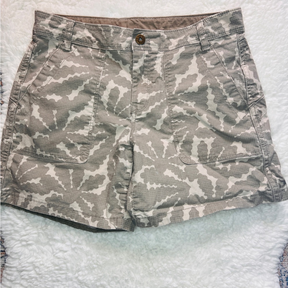 The North Face Tropical Print Khaki Shorts